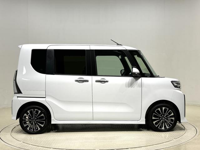 タントカスタムRSLEDオートライト パワースライドドアウェルカムオープン機能 電動パーキングブレーキ 運転席助手席シートヒーター アルミホイール キーフリーシステム オート電動格納式ドアミラー(広島県)の中古車