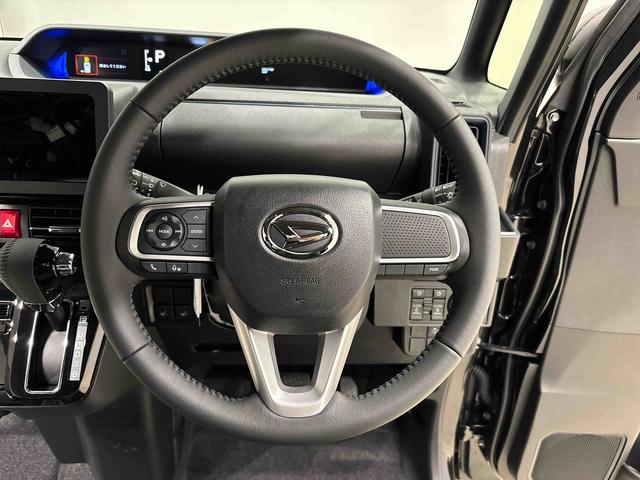 タントカスタムＲＳ　バックモニター対応カメラ　シートヒーターＬＥＤオートライト　パワースライドドアウェルカムオープン機能　電動パーキングブレーキ　運転席助手席シートヒーター　アルミホイール　キーフリーシステム　　オート電動格納式ドアミラー（広島県）の中古車