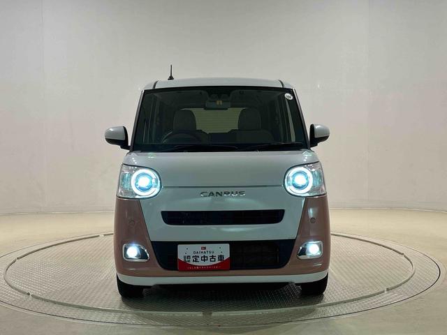 ムーヴキャンバスストライプスＧターボ　ナビ　バックカメラ　ＥＴＣ　ドラレコＬＥＤオートライト・フォグランプ　電動パーキングブレーキ　プッシュボタンスタート　セキュリティアラーム　バックカメラ　両側パワースライドドアウエルカムオープン機能　オート電動格納式ドアミラー（広島県）の中古車