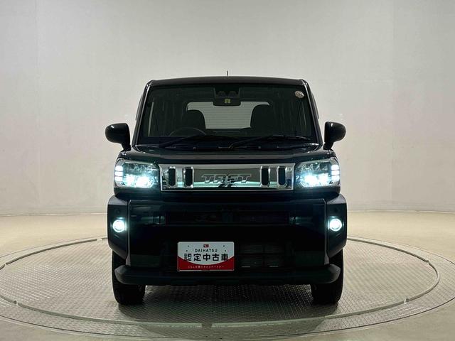 タフトＧ　カーナビ　バックカメラ　前席シートヒータースカイフィールトップ　ＬＥＤオートライト　オートハイビーム　フロントフォグランプ　運転席／助手席シートヒーター　プッシュボタンスタート　キーフリーシステム　電動パーキングブレーキ　バックカメラ（広島県）の中古車