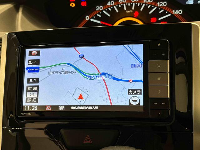 タントＸリミテッドＳＡIII　ナビ　パノラマ　ドラレコ　ＥＴＣＬＥＤオートライト　パワースライドドア　プッシュスタート　　セキュリティアラーム　キーフリーシステム　　オートエアコン　シートヒーター　電動格納式ドアミラー　社外アルミホイール（広島県）の中古車