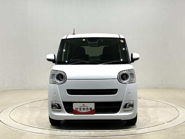 ムーヴキャンバスセオリーＧターボＬＥＤオートライト・フォグランプ　電動パーキングブレーキ　プッシュボタンスタート　セキュリティアラーム　バックカメラ　両側パワースライドドアウエルカムオープン機能　オート電動格納式ドアミラー（広島県）の中古車