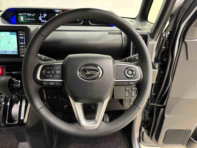 タントカスタムＲＳ　ターボ車　７インチフルセグナビ　ドラレコ付バックカメラ　両側電動スライドドア　ＬＥＤヘッドライト　ＬＥＤフォグランプ　オートライト　オートハイビーム　アダプティブルクルーズコントロール　ＳＲＳサイドエアバッグ　プッシュボタンスタート（広島県）の中古車