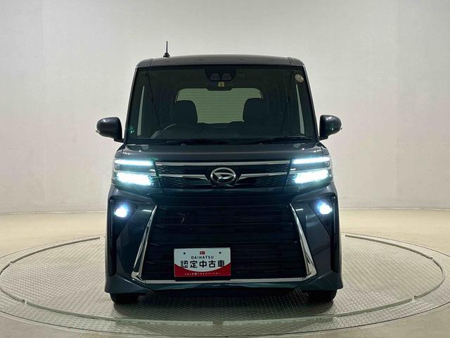 タントカスタムＲＳ　ターボ車　７インチフルセグナビ　ドラレコ付バックカメラ　両側電動スライドドア　ＬＥＤヘッドライト　ＬＥＤフォグランプ　オートライト　オートハイビーム　アダプティブルクルーズコントロール　ＳＲＳサイドエアバッグ　プッシュボタンスタート（広島県）の中古車