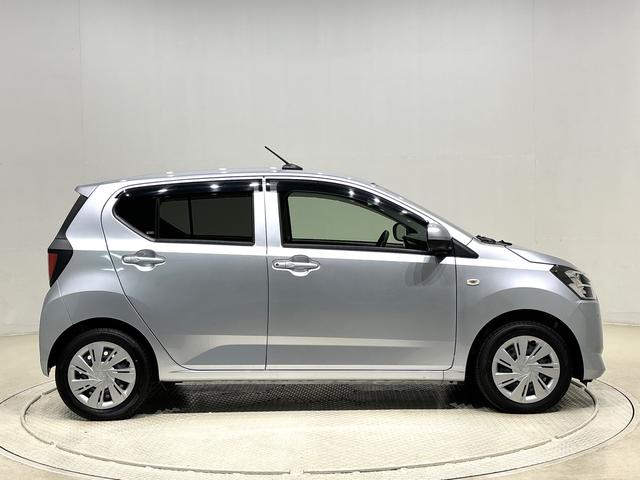 ミライースＸ　ＳＡIII　ＣＤデッキ　ＥＴＣ　ドラレコＬＥＤヘッドランプ　セキュリティアラーム　コーナーセンサー　１４インチフルホイールキャップ　キーレスエントリー　電動格納式ドアミラー　ショツピングフック　マニュアルエアコン（広島県）の中古車