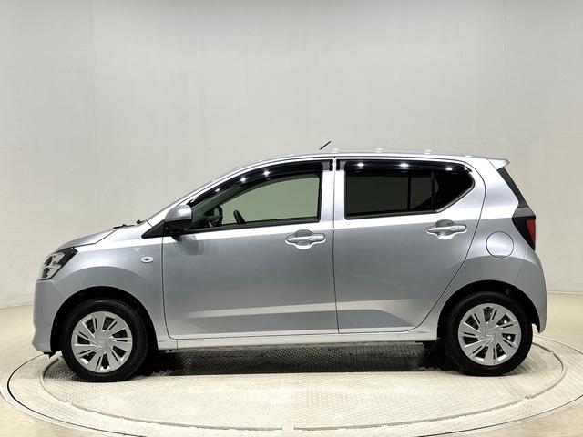 ミライースＸ　ＳＡIII　ＣＤデッキ　ＥＴＣ　ドラレコＬＥＤヘッドランプ　セキュリティアラーム　コーナーセンサー　１４インチフルホイールキャップ　キーレスエントリー　電動格納式ドアミラー　ショツピングフック　マニュアルエアコン（広島県）の中古車