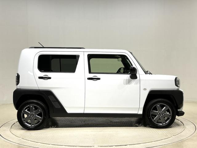 タフトG ダーククロムベンチャー未走行車/R7年式/納車前点検付/メーカー保証(保証継承付)/延長保証追加できます/スカイフィールトップ/インテリアアクセント/LEDオートライト&フォグランプ/電動パーキングブレーキ/バックカメラ(広島県)の中古車