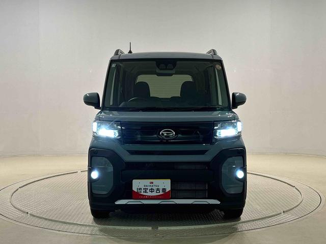 タントファンクロス　両側電動スライドドア　キーフリーシステム純正ナビ装着用アップグレードパック　電動パーキングブレーキ　オートブレーキホールド機能　運転席・助手席シートヒーター　ＳＲＳサイドエアバッグ　フルＬＥＤヘッドランプ　ＬＥＤフォグランプ（広島県）の中古車