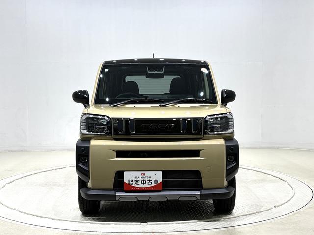 タフトGターボ ダーククロムベンチャー バックモニター対応スカイフィールトップ クロムパック メッキパック シルバーアンダーガーニッシュ インテリアアクセント LEDオートハイビーム&フォグランプ 電動パーキングブレーキ バックカメラ アルミホイール(広島県)の中古車