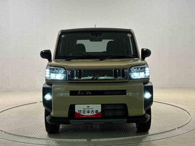 タフトGターボ ダーククロムベンチャー バックモニター対応スカイフィールトップ クロムパック メッキパック シルバーアンダーガーニッシュ インテリアアクセント LEDオートハイビーム&フォグランプ 電動パーキングブレーキ バックカメラ アルミホイール(広島県)の中古車