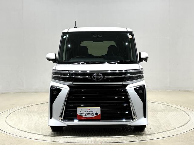 タントカスタムRS パノラマモニター対応 電動パーキングブレーキLEDオートライト パワースライドドアウェルカムオープン機能 オート電動格納式ドアミラー 助手席ロングスライド 助手席イージークローザー アルミホイール キーフリーシステム(広島県)の中古車