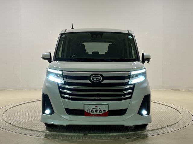 トールカスタムＧ　ターボ　ナビ　バックカメラ　ＥＴＣＬＥＤヘッドランプ・フォグランプ　　アルミホイール　オートライト　プッシュボタンスタート　クルーズコントロール　　コーナーセンサー　パワースライドドア　キーフリーシステム　電動パーキングブレーキ（広島県）の中古車