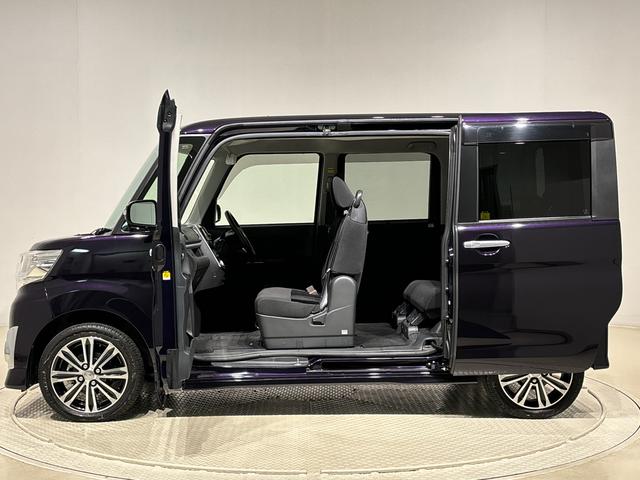 タントカスタムＲＳ　スマートセレクションＳＮ　ナビ　ＥＴＣＬＥＤオートライト　オートエアコン　プッシュボタンスタート　アルミホイール　キーフリーシステム（広島県）の中古車