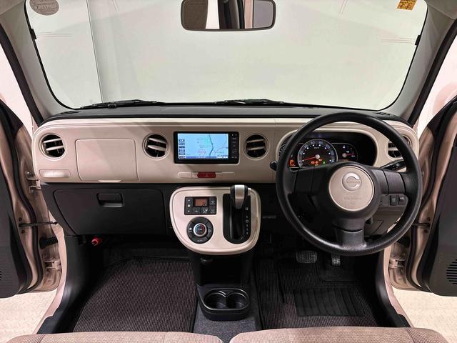 ミラココアココアＸ　ナビゲーション　バックカメラハロゲンヘッドランプ　セキュリティアラーム　フルホイールキャップ　電動格納式ドアミラー　ショツピングフック　オートエアコン（広島県）の中古車