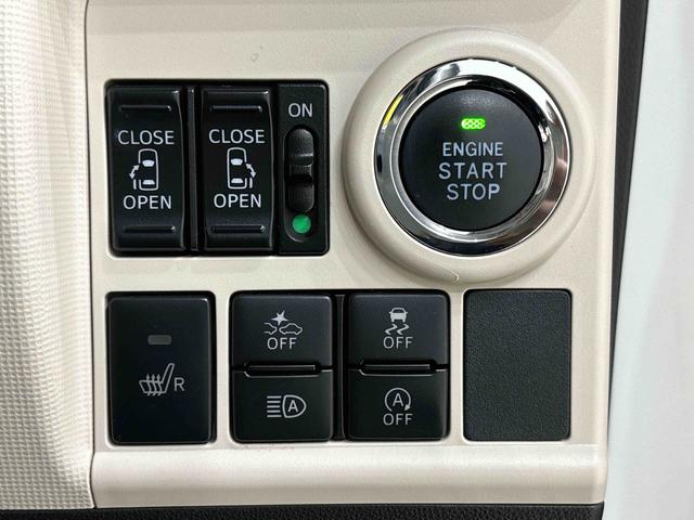 ムーヴキャンバスＧメイクアップＶＳ　ＳＡIII　ナビ　ＥＴＣＬＥＤヘッドランプ・フォグランプ　置き楽ボックス　オートライト　プッシュボタンスタート　セキュリティアラーム　パノラマモニター対応カメラ　両側パワースライドドア（広島県）の中古車