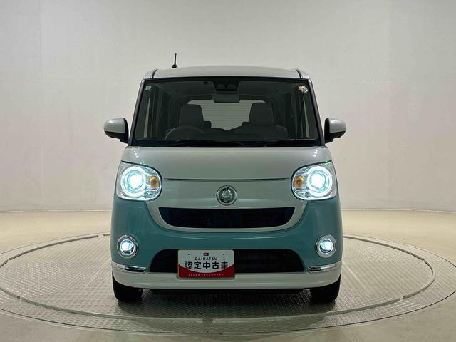 ムーヴキャンバスＧメイクアップＶＳ　ＳＡIII　ナビ　ＥＴＣＬＥＤヘッドランプ・フォグランプ　置き楽ボックス　オートライト　プッシュボタンスタート　セキュリティアラーム　パノラマモニター対応カメラ　両側パワースライドドア（広島県）の中古車