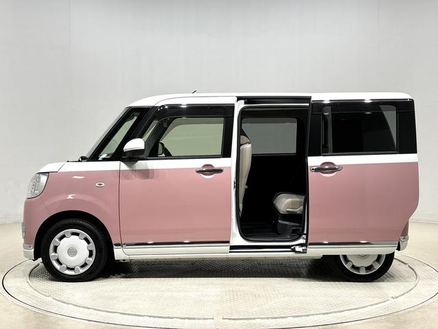 ムーヴキャンバスＧメイクアップＶＳ　ＳＡIII　ナビ　ドラレコ　ＥＴＣＬＥＤヘッドランプ・フォグランプ　置き楽ボックス　オートライト　プッシュボタンスタート　セキュリティアラーム　パノラマモニター対応カメラ　両側パワースライドドア（広島県）の中古車