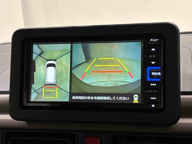 ムーヴキャンバスセオリーＸ　ナビゲーション　ドライブレコーダーハロゲンライト　足踏み式パーキングブレーキ　プッシュボタンスタート　セキュリティアラーム　両側パワースライドドア　オート電動格納式ドアミラー（広島県）の中古車