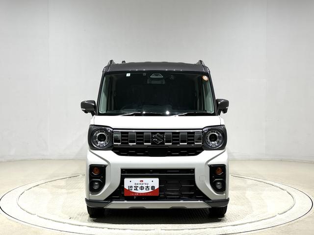 スペーシアギアハイブリッドＸＺ　ターボ　ナビ　ドラレコ　ＥＴＣＬＥＤオートライト　プッシュボタンスタート　オートエアコン　電動格納式ドアミラー　アルミホイール　キーフリーシステム（広島県）の中古車