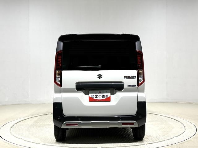 スペーシアギアハイブリッドＸＺ　ターボ　ナビ　ドラレコ　ＥＴＣＬＥＤオートライト　プッシュボタンスタート　オートエアコン　電動格納式ドアミラー　アルミホイール　キーフリーシステム（広島県）の中古車