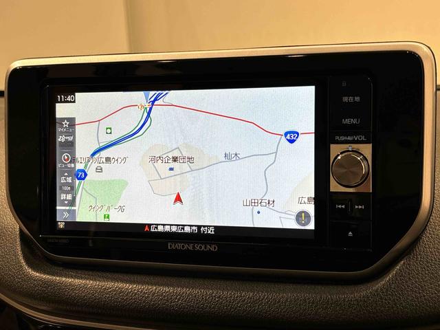 ムーヴカスタム RS ハイパーSAIII ナビ ドラレコ ETCLEDオートハイビーム・フォグランプ 運転席シートヒーター アルミホイール オートライト プッシュボタンスタート セキュリティアラーム(広島県)の中古車