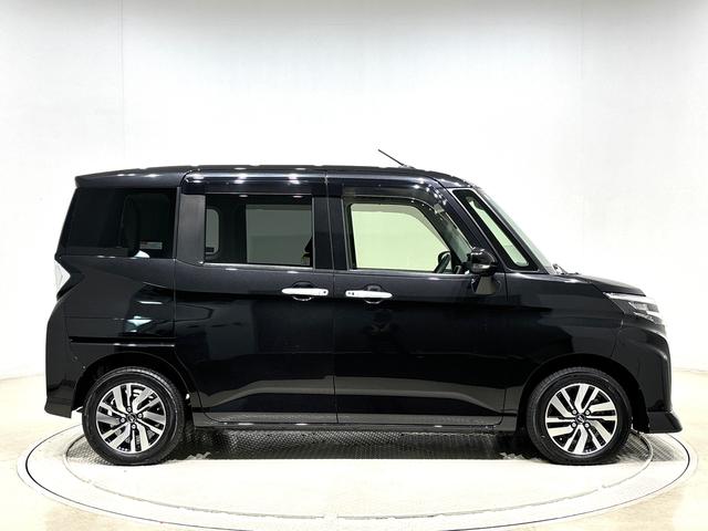 トールカスタムＧ　バックモニター対応　電動パーキングブレーキＬＥＤヘッドランプ・フォグランプ　　１４インチアルミホイール　オートライト　プッシュボタンスタート　クルーズコントロール　　コーナーセンサー　パワースライドドア　キーフリーシステム（広島県）の中古車