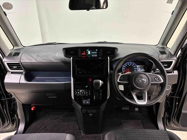 トールカスタムＧ　バックモニター対応　電動パーキングブレーキＬＥＤヘッドランプ・フォグランプ　　１４インチアルミホイール　オートライト　プッシュボタンスタート　クルーズコントロール　　コーナーセンサー　パワースライドドア　キーフリーシステム（広島県）の中古車