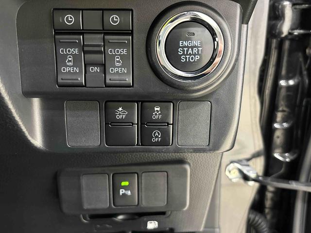 トールカスタムＧ　バックモニター対応　電動パーキングブレーキＬＥＤヘッドランプ・フォグランプ　　１４インチアルミホイール　オートライト　プッシュボタンスタート　クルーズコントロール　　コーナーセンサー　パワースライドドア　キーフリーシステム（広島県）の中古車