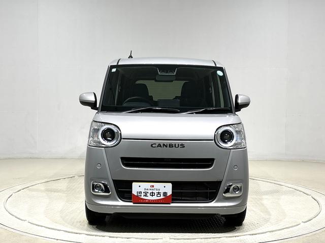 ムーヴキャンバスセオリーGLEDオートライト・フォグランプ 電動パーキングブレーキ プッシュボタンスタート セキュリティアラーム バックカメラ 両側パワースライドドアウエルカムオープン機能 オート電動格納式ドアミラー(広島県)の中古車