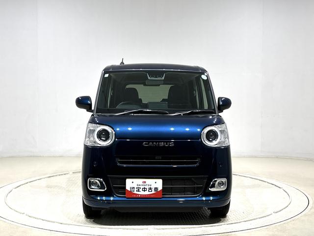 ムーヴキャンバスセオリーＧ　バックカメラ付き　前席シ−トヒーターＬＥＤオートライト・フォグランプ　電動パーキングブレーキ　プッシュボタンスタート　セキュリティアラーム　バックカメラ　両側パワースライドドアウエルカムオープン機能　オート電動格納式ドアミラー（広島県）の中古車