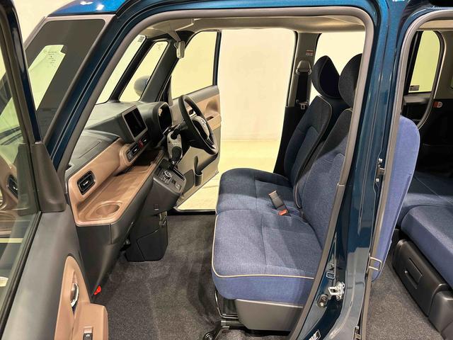 ムーヴキャンバスセオリーＧ　バックカメラ付き　前席シ−トヒーターＬＥＤオートライト・フォグランプ　電動パーキングブレーキ　プッシュボタンスタート　セキュリティアラーム　バックカメラ　両側パワースライドドアウエルカムオープン機能　オート電動格納式ドアミラー（広島県）の中古車