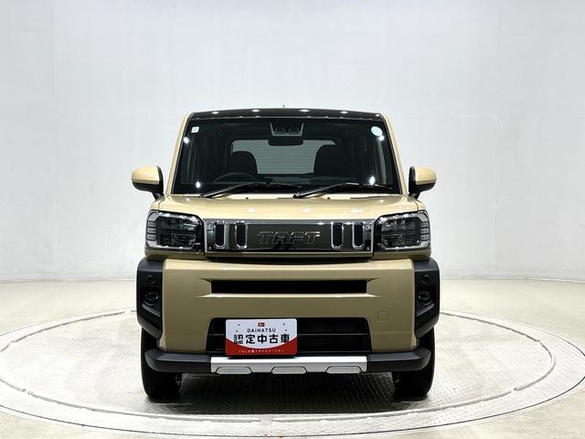 タフトＧ　クロムベンチャースカイフィールトップ　クロムパック　メッキパック　シルバーアンダーガーニッシュ　ＬＥＤオートライト＆フォグランプ　電動パーキングブレーキ　バックカメラ　１５インチアルミホイール（広島県）の中古車