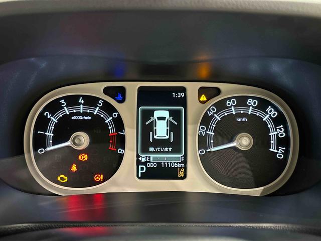 ムーヴキャンバスストライプスG バックモニター対応カメラ シートヒーターLEDオートライト・フォグランプ 電動パーキングブレーキ プッシュボタンスタート セキュリティアラーム バックカメラ 両側パワースライドドアウエルカムオープン機能 オート電動格納式ドアミラー(広島県)の中古車