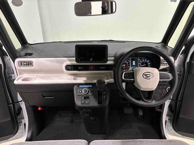 ムーヴキャンバスストライプスＧ　後席両側パワースライドドア　バックモニターＬＥＤオートライト・フォグランプ　電動パーキングブレーキ　プッシュボタンスタート　セキュリティアラーム　バックカメラ　オート電動格納式ドアミラー　運転席・助手席シートヒーター　サイドエアバッグ（広島県）の中古車