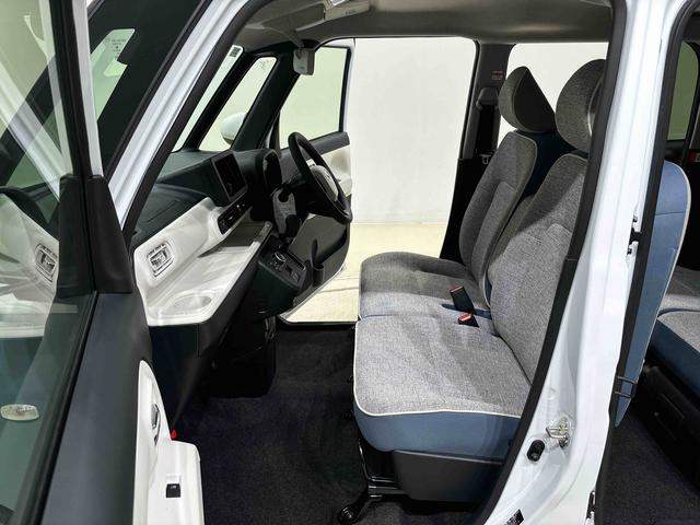 ムーヴキャンバスストライプスＧ　後席両側パワースライドドア　バックモニターＬＥＤオートライト・フォグランプ　電動パーキングブレーキ　プッシュボタンスタート　セキュリティアラーム　バックカメラ　オート電動格納式ドアミラー　運転席・助手席シートヒーター　サイドエアバッグ（広島県）の中古車