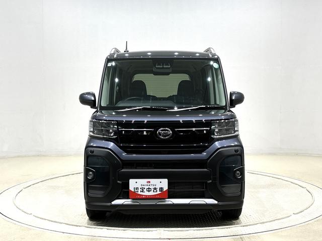 タントファンクロスターボ　運転席・助手席シートヒーター純正ナビ装着用アップグレードパック　両側電動スライドドア　電動パーキングブレーキ　オートブレーキホールド機能　運転席シートリフター　チルトステアリング　格納式リヤドアサンシェード（広島県）の中古車
