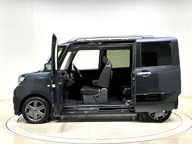 タントファンクロスターボ　運転席・助手席シートヒーター純正ナビ装着用アップグレードパック　両側電動スライドドア　電動パーキングブレーキ　オートブレーキホールド機能　運転席シートリフター　チルトステアリング　格納式リヤドアサンシェード（広島県）の中古車