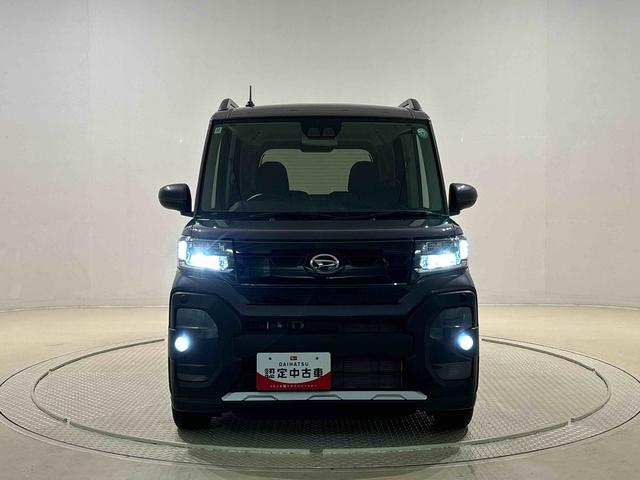 タントファンクロスターボ　運転席・助手席シートヒーター純正ナビ装着用アップグレードパック　両側電動スライドドア　電動パーキングブレーキ　オートブレーキホールド機能　運転席シートリフター　チルトステアリング　格納式リヤドアサンシェード（広島県）の中古車