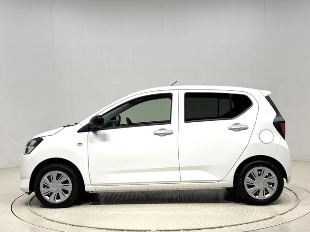 ミライースＸ　ＳＡIII　　ＬＥＤヘッドライト　　コーナーセンサーＬＥＤヘッドランプ　セキュリティアラーム　コーナーセンサー　１４インチフルホイールキャップ　キーレスエントリー　電動格納式ドアミラー　ショツピングフック　マニュアルエアコン（広島県）の中古車