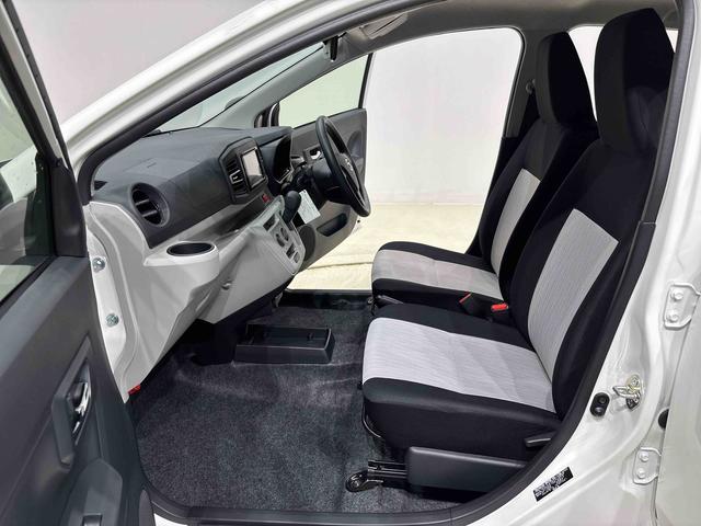 ミライースＸ　ＳＡIII　　ＬＥＤヘッドライト　　コーナーセンサーＬＥＤヘッドランプ　セキュリティアラーム　コーナーセンサー　１４インチフルホイールキャップ　キーレスエントリー　電動格納式ドアミラー　ショツピングフック　マニュアルエアコン（広島県）の中古車