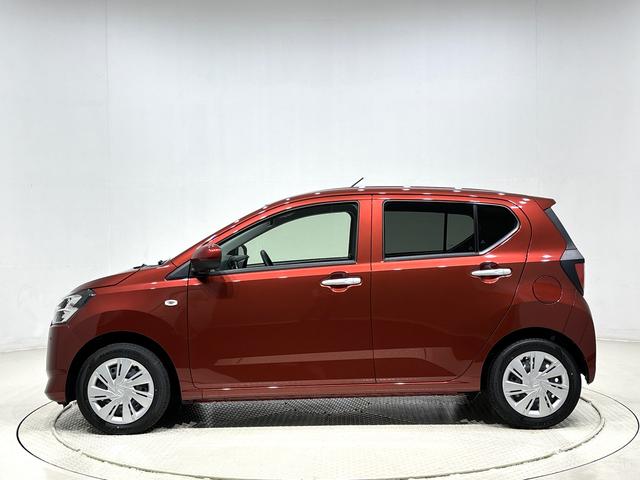 ミライースX SAIII ディスプレイオーディオ バックモニターLEDヘッドランプ セキュリティアラーム コーナーセンサー 14インチフルホイールキャップ キーレスエントリー 電動格納式ドアミラー ショツピングフック マニュアルエアコン(広島県)の中古車