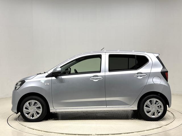 ミライースＸ　ＳＡIII　ディスプレイオーディオ　バックモニターＬＥＤヘッドランプ　セキュリティアラーム　コーナーセンサー　１４インチフルホイールキャップ　キーレスエントリー　電動格納式ドアミラー　ショツピングフック　マニュアルエアコン（広島県）の中古車