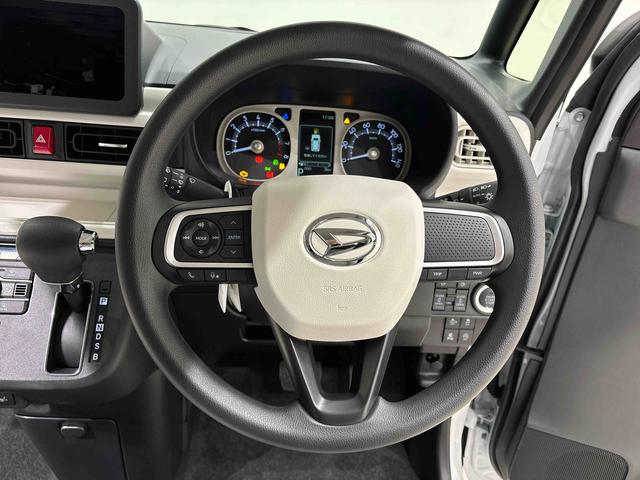 ムーヴキャンバスストライプスGLEDオートライト・フォグランプ 電動パーキングブレーキ プッシュボタンスタート セキュリティアラーム バックカメラ 両側パワースライドドアウエルカムオープン機能 オート電動格納式ドアミラー(広島県)の中古車