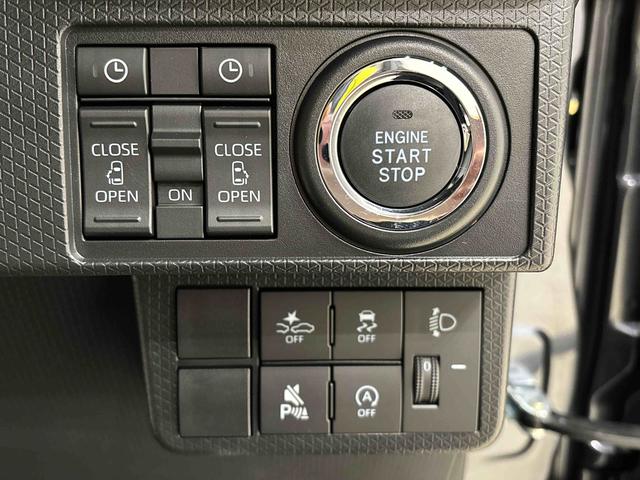 タントファンクロス バックモニタ対応カメラ 電動パーキングブレーキオートエアコン プッシュボタンスタート パワースライドドアウェルカムオープン機能 シートヒーター オート格納機能付きドアミラー サイドエアバック LEDヘッドランプ・フォグランプ アルミホイール(広島県)の中古車