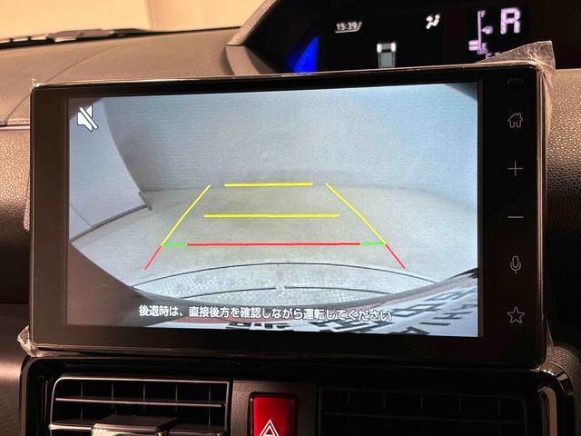 タントカスタムＲＳ　９インチディスプレイオーディオＬＥＤオートライト　パワースライドドアウェルカムオープン機能　電動パーキングブレーキ　運転席助手席シートヒーター　アルミホイール　キーフリーシステム　　オート電動格納式ドアミラー（広島県）の中古車