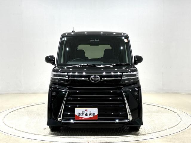 タントカスタムＲＳ　９インチディスプレイオーディオＬＥＤオートライト　パワースライドドアウェルカムオープン機能　電動パーキングブレーキ　運転席助手席シートヒーター　アルミホイール　キーフリーシステム　　オート電動格納式ドアミラー（広島県）の中古車