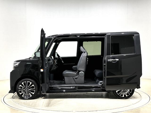 タントカスタムＲＳ　９インチディスプレイオーディオＬＥＤオートライト　パワースライドドアウェルカムオープン機能　電動パーキングブレーキ　運転席助手席シートヒーター　アルミホイール　キーフリーシステム　　オート電動格納式ドアミラー（広島県）の中古車