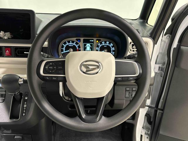 ムーヴキャンバスストライプスＧ　キーフリーシステム　ステアリングスイッチＬＥＤオートライト・フォグランプ　電動パーキングブレーキ　プッシュボタンスタート　セキュリティアラーム　バックカメラ　両側パワースライドドアウエルカムオープン機能　オート電動格納式ドアミラー（広島県）の中古車