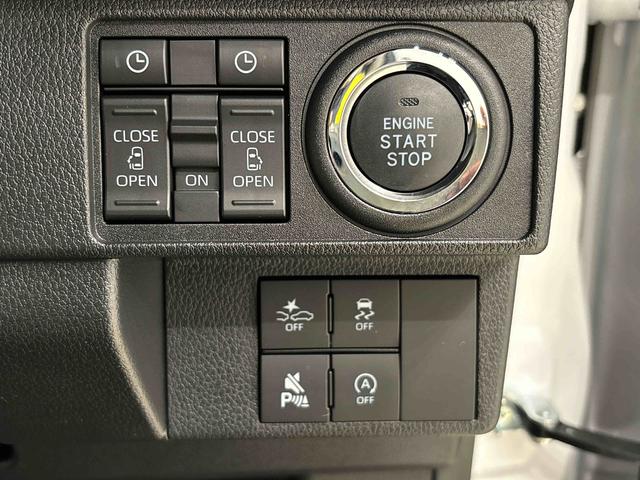 ムーヴキャンバスストライプスＧ　キーフリーシステム　ステアリングスイッチＬＥＤオートライト・フォグランプ　電動パーキングブレーキ　プッシュボタンスタート　セキュリティアラーム　バックカメラ　両側パワースライドドアウエルカムオープン機能　オート電動格納式ドアミラー（広島県）の中古車