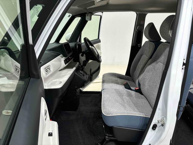 ムーヴキャンバスストライプスＧ　キーフリーシステム　ステアリングスイッチＬＥＤオートライト・フォグランプ　電動パーキングブレーキ　プッシュボタンスタート　セキュリティアラーム　バックカメラ　両側パワースライドドアウエルカムオープン機能　オート電動格納式ドアミラー（広島県）の中古車